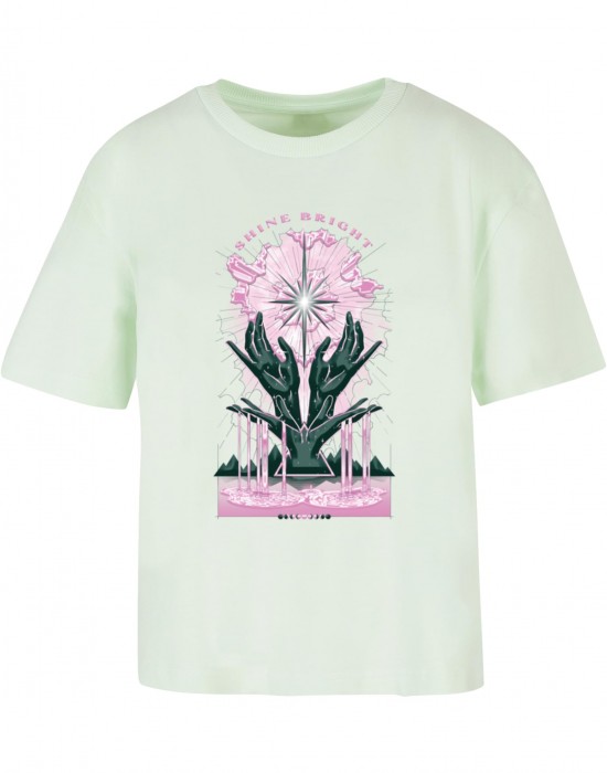 Тениска Shine Bright Tee lightmint XXL