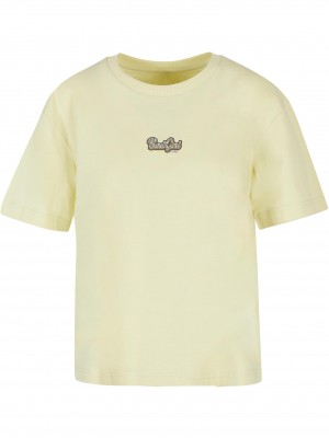 Тениска BadGirl Bang Tee softyellow XXL