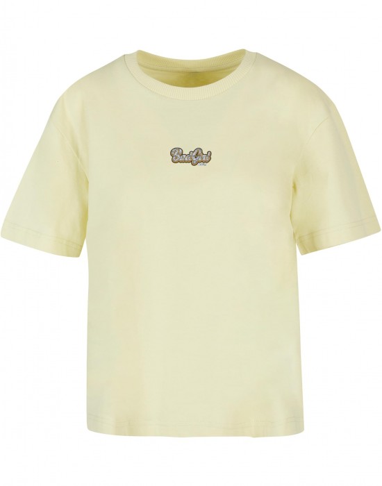 Тениска BadGirl Bang Tee softyellow XXL