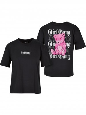 Тениска Girl Gang Tee black XXL
