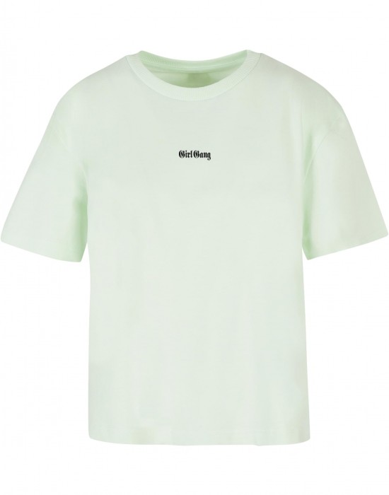 Тениска Girl Gang Tee lightmint XXL