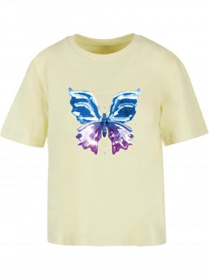 Тениска Chromed Butterfly Tee softyellow XXL