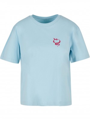 Тениска Snakes Heart Tee oceanblue XXL