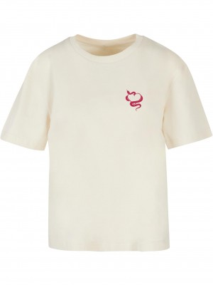 Тениска Snakes Heart Tee whitesand XXL