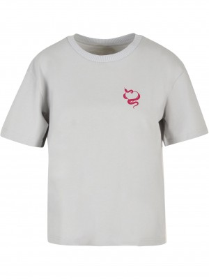 Тениска Snakes Heart Tee lightasphalt XXL