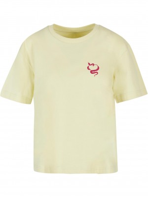 Тениска Snakes Heart Tee softyellow XXL