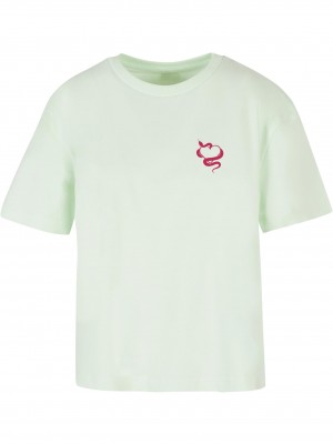 Тениска Snakes Heart Tee lightmint XXL