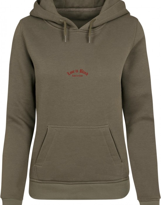 Суичър Love Is Blind Love Is Cruel Hoody olive XXL