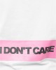 Тениска I Don't Care Tee  white XXL