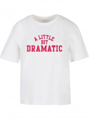 Тениска Lil Dramatic Tee white XXL