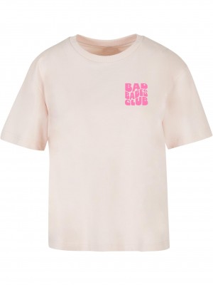 Тениска Bad Babes Club Tee pink XXL