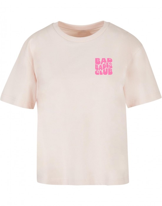 Тениска Bad Babes Club Tee pink XXL