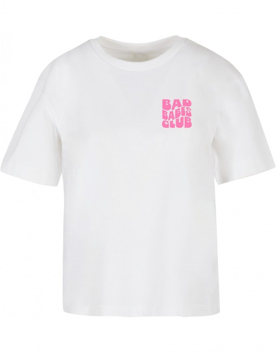 Тениска Bad Babes Club Tee white XXL