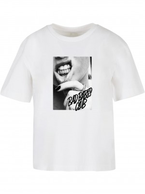 Тениска Lip Tattoo Tee white XXL