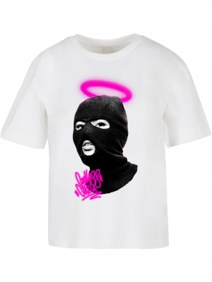 Тениска Godless Girl 2.0 Tee white XXL