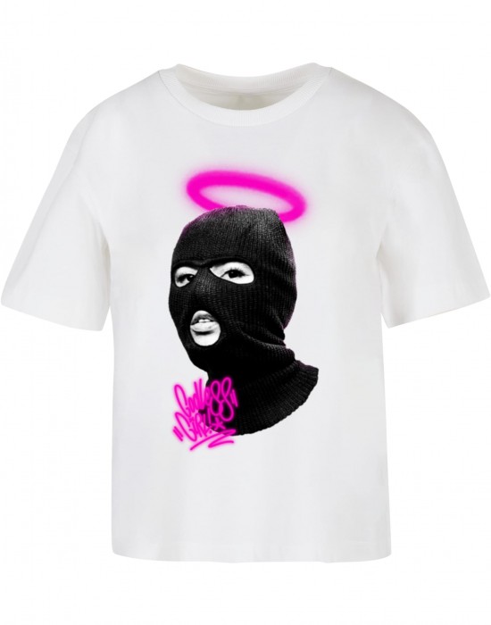 Тениска Godless Girl 2.0 Tee white XXL