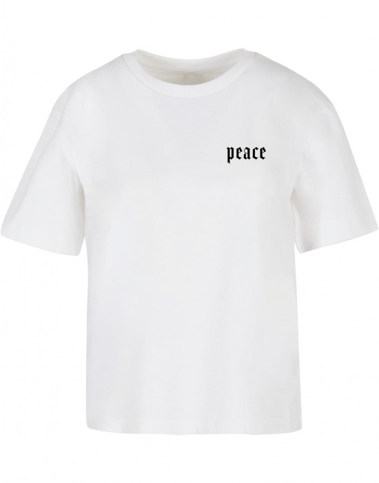 Тениска Girls Peace Hand Tee white XXL