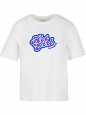 Тениска Hot Girl Summer Tee white XXL