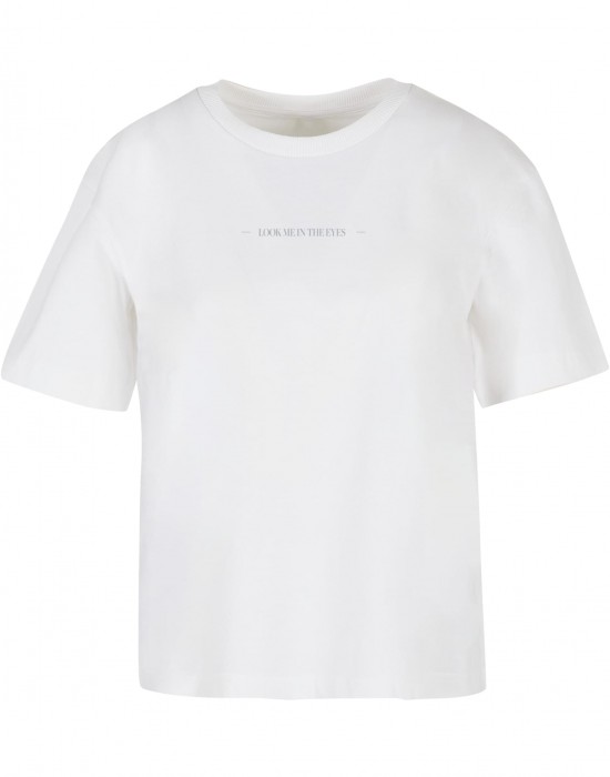 Тениска Look Me In The Eyes Tee white XXL