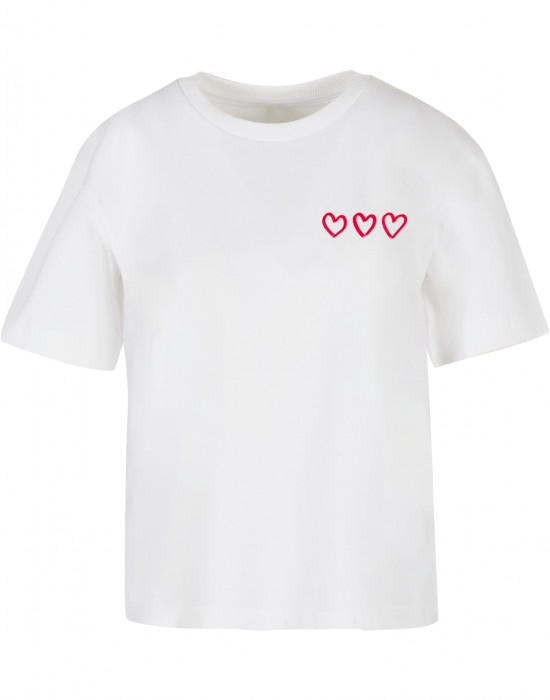 Тениска Three In A Row Tee white XXL