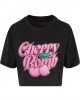 Тениска Cherry Bomb Ladies Short Overized Tee black XXL
