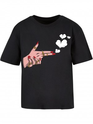 Тениска Girl Bang Tee black XXL