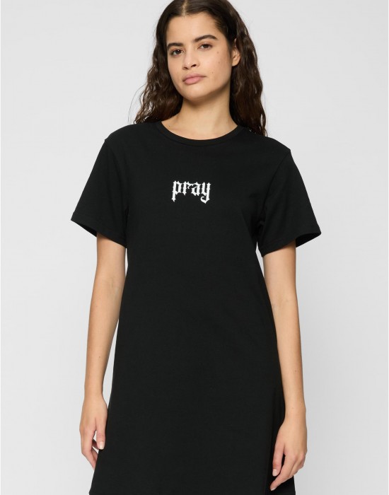 Тениска Praying Hands Ladies Tee Dress black XXL
