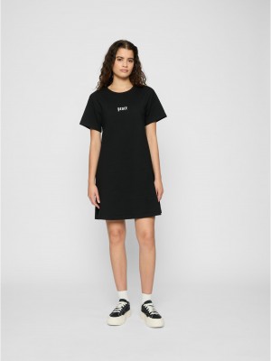 Тениска Girls Peace Hand Ladies Tee Dress black XXL