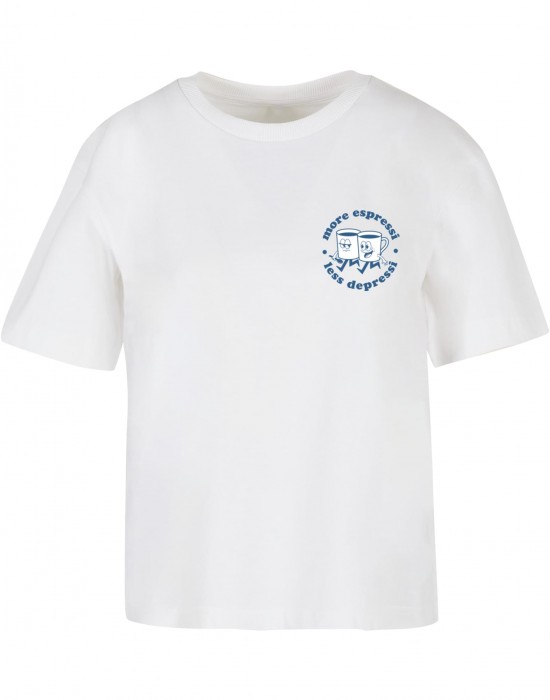 Тениска Daily Espresso Tee white XXL