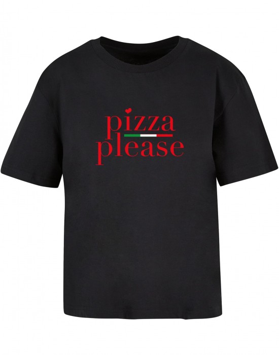 Тениска Pizza Please Tee black XXL
