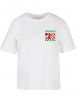 Тениска Italian Flavor Tee white XXL