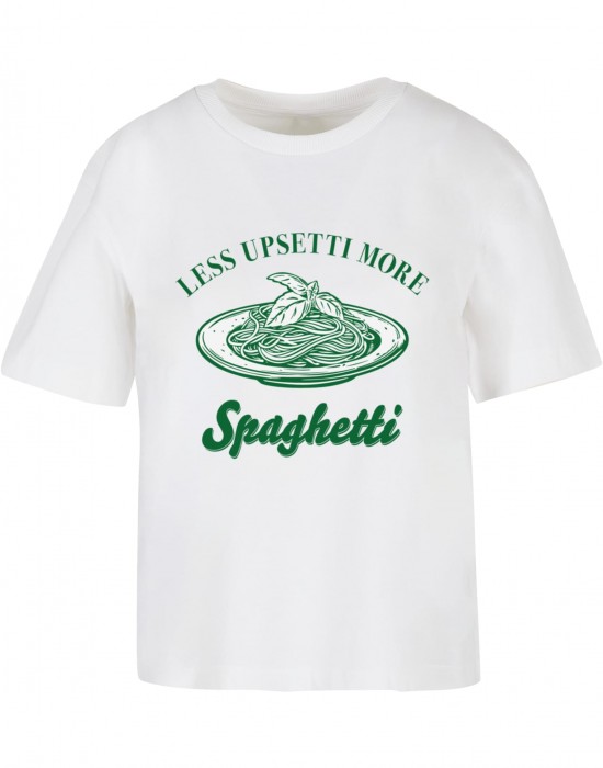 Тениска Less Upsetti Tee white XXL