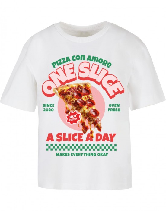 Тениска Pizza Con Amore Tee white XXL