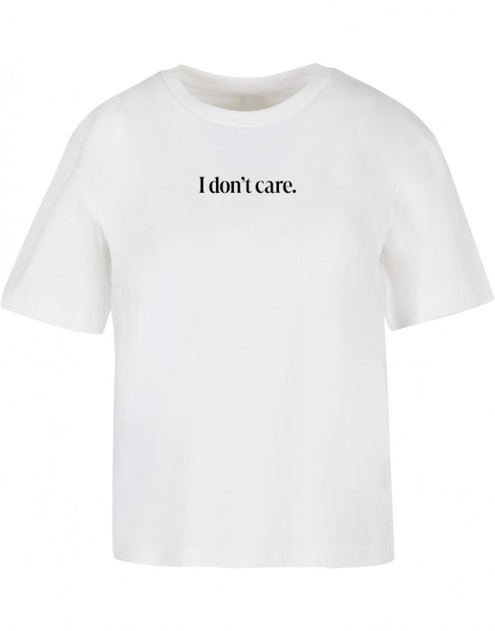 Тениска I Don?t Care Tee white XXL