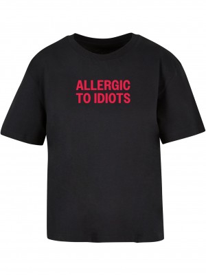 Тениска Allergic To Idiots Tee black XXL