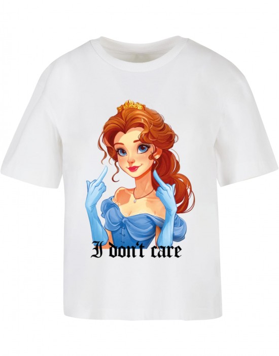 Тениска Don't Care Handsign Tee white XXL