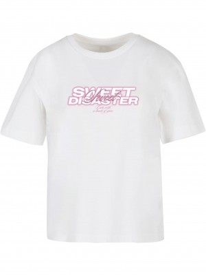 Тениска Sweet Disaster Tee white XXL