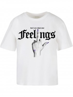 Тениска Don't Care Tee white XXL