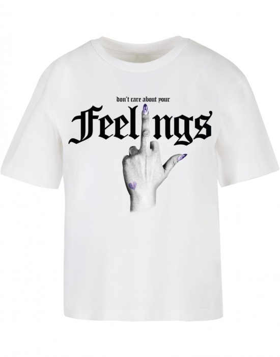 Тениска Don't Care Tee white XXL