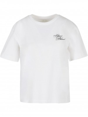 Тениска Give A Damn Tee white XXL