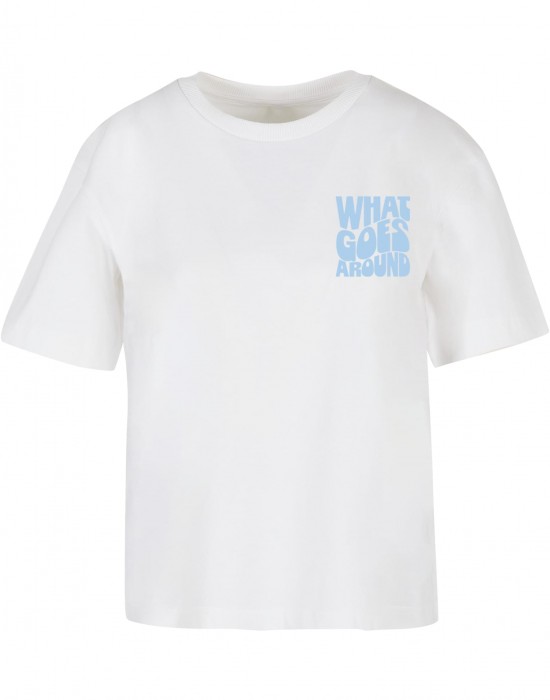 Тениска Karma Comes Back Tee white XXL