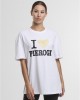 Тениска I Love Pierogi Oversize Boyfriend Tee white XS