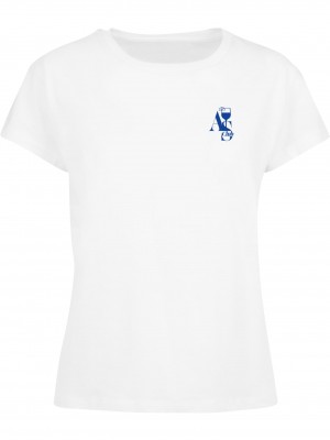 Тениска A S Club Ladies Box Tee white XXL
