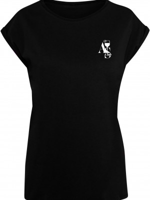 Тениска A S Club Ladies Extended Shoulder Tee black XXL