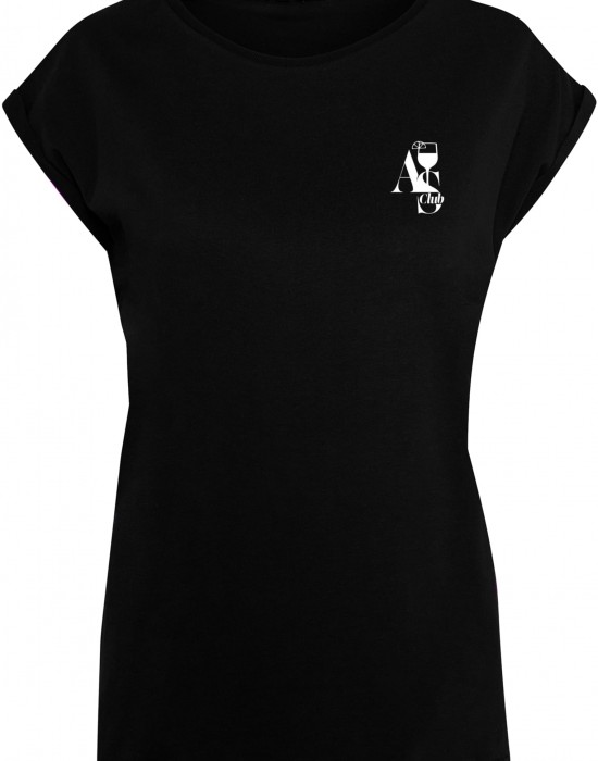 Тениска A S Club Ladies Extended Shoulder Tee black XXL