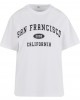Тениска San Francisco City Wording Tee white XXL