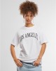 Тениска Los Angeles City Wording Tee white XXL