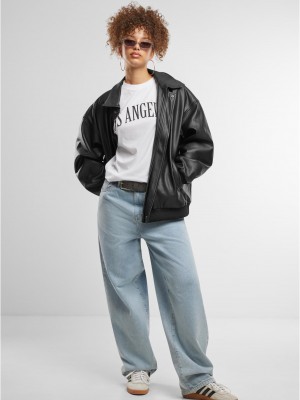 Тениска Los Angeles City Wording Tee white XXL