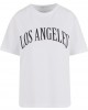 Тениска Los Angeles City Wording Tee white XXL