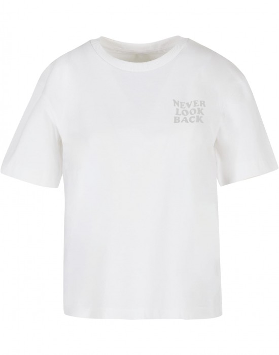 Тениска Never Look Back Tee white XXL